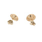 Yellow Gold Fresh Water Pearl Stud Earrings
