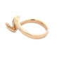 Yellow Gold Fancy Style Fresh Water Pearl Ring