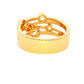 Round Brilliant Cut Diamond Bubble Style Ring - 0.65cts