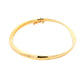 Yellow Gold 4mm Twisted Profile Bangle