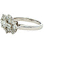 Platinum Round Brilliant and Baguette Cut Diamond Cluster Ring - 1.53cts Gardiner Brothers
