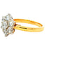 Yellow Gold Round Brilliant Cut 7 stone Diamond Cluster Ring - 1.54cts Gardiner Brothers