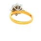 Yellow Gold Round Brilliant Cut 9 Diamond Cluster Ring - 2.04cts Gardiner Brothers