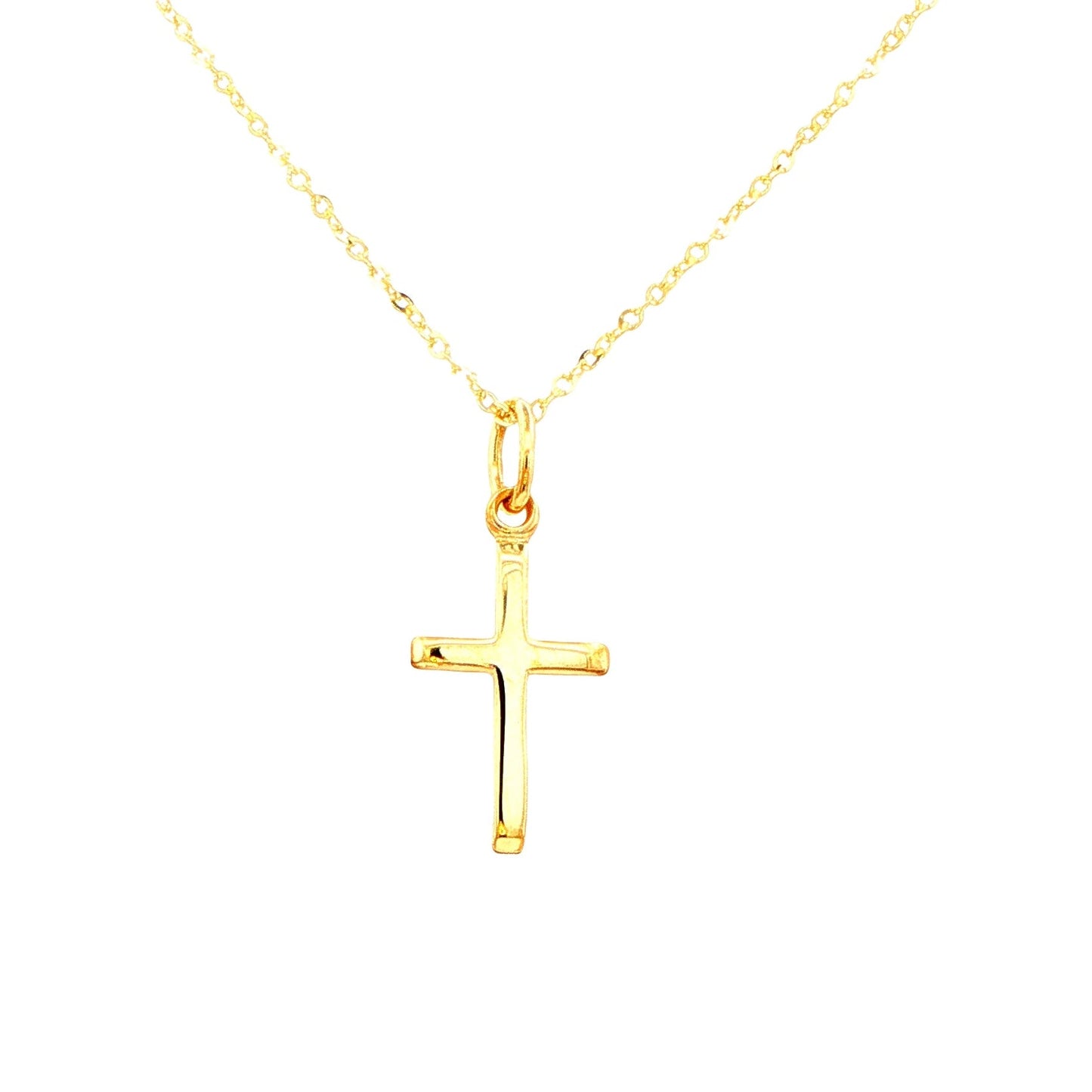 Yellow Gold Cross Pendant Gardiner Brothers
