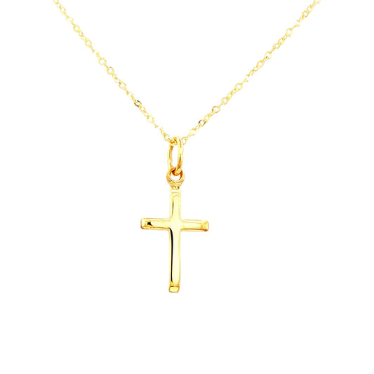 Yellow Gold Cross Pendant Gardiner Brothers