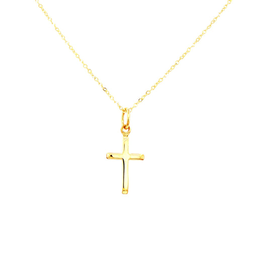 Yellow Gold Cross Pendant Gardiner Brothers