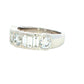 Brilliant and Baguette Cut Diamond 9 Stone Ring - 2.01cts