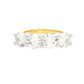 Round Brilliant Cut Diamond 4 Stone Ring - 2.80cts