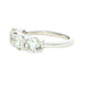 Round Brilliant cut diamond 4 stone eternity ring - 2.40cts