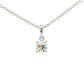 Round Brilliant Cut Diamond Solitaire Pendant - 0.50cts