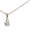 Round Brilliant Cut Diamond Solitaire Pendant - 0.50cts