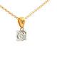Round Brilliant cut diamond solitaire pendant - 1.00cts