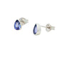 Pear Shaped Tanzanite Earrings Gardiner Brothers