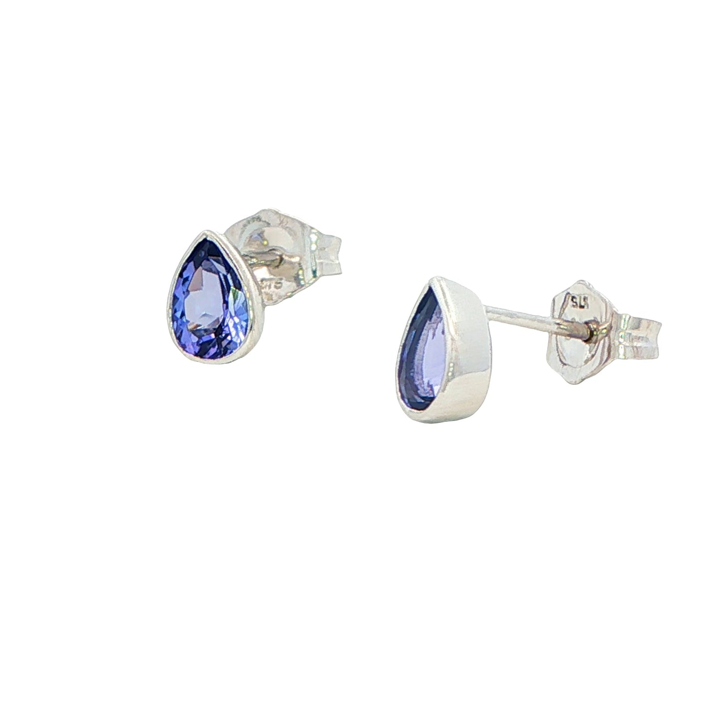 Pear Shaped Tanzanite Earrings Gardiner Brothers