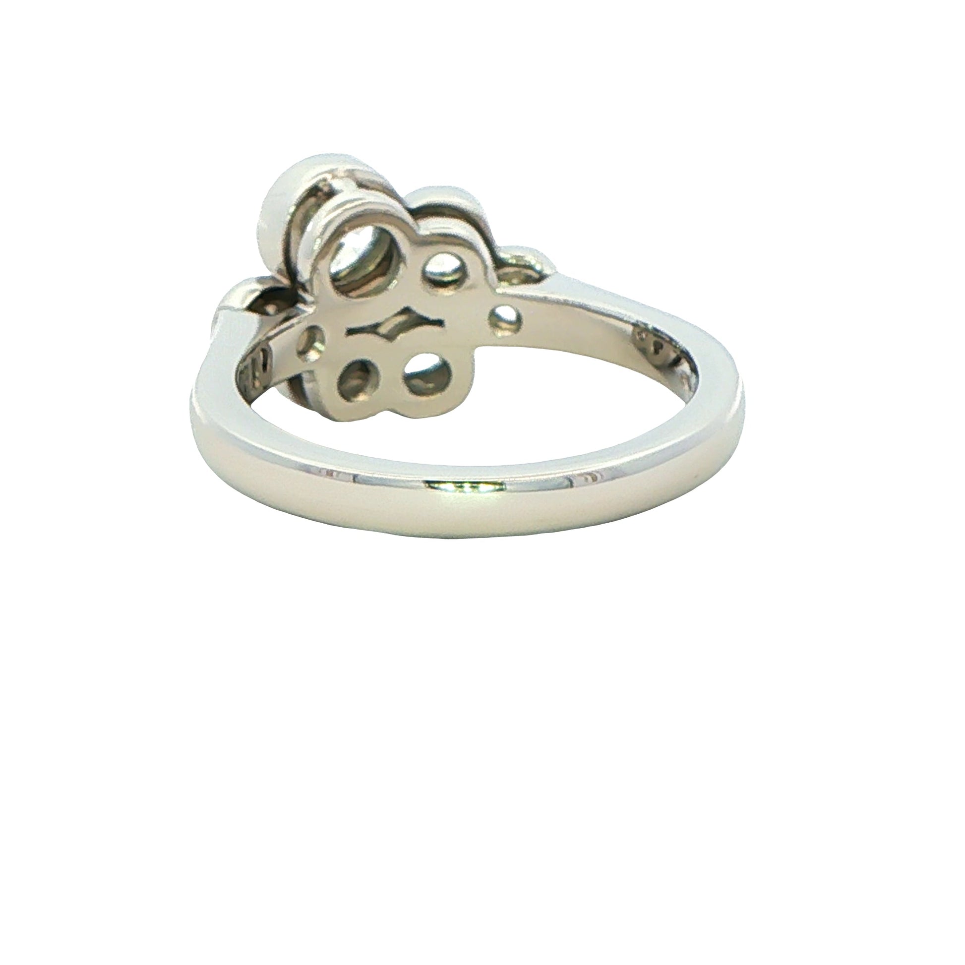 Round Brilliant Cut Diamond Bubble Style Ring - 1.35cts Gardiner Brothers