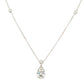 Lab Grown Round Brilliant and Pear Cut Diamond Drop Style Pendant - 1.90cts Gardiner Brothers