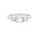 Round Brilliant cut Diamond 3 Stone Ring - 1.00cts Gardiner Brothers