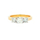 Yellow Gold Round Brilliant cut diamond 3 stone ring - 1.05cts Gardiner Brothers