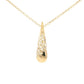 Baguette Cut Diamond Fancy Teardrop Shaped Pendant Gardiner Brothers