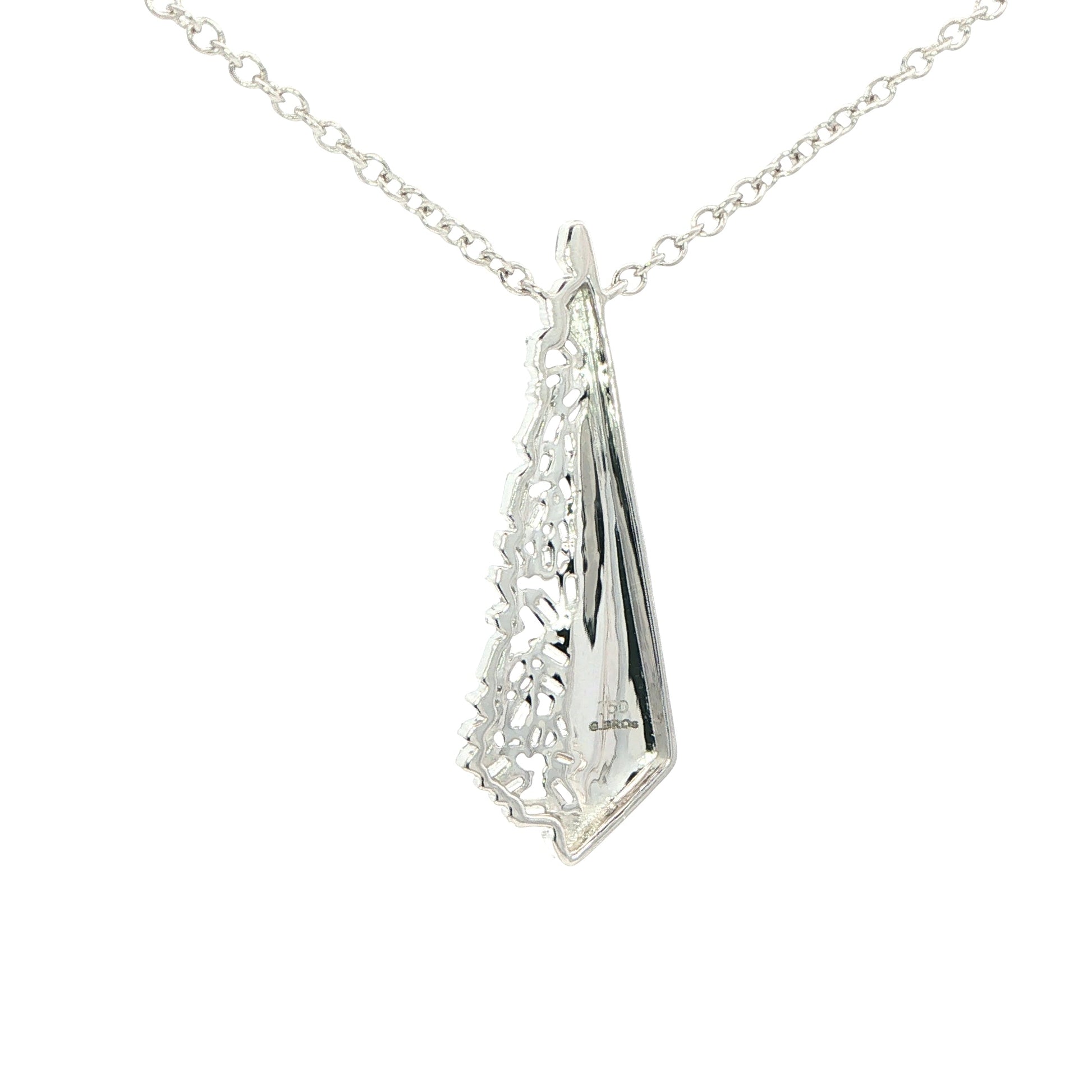 Baguette Cut Diamond Fancy Kite Shaped Pendant Gardiner Brothers