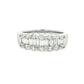 Round Brilliant and Baguette Cut Diamond Ring -1.00cts Gardiner Brothers