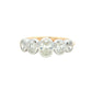 Oval shaped 5 stone graduated ring - 1.03cts Gardiner Brothers