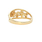 Bubble style ring with round, pear and marquise shaped diamonds Gardiner Brothers
