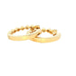 Yellow Gold Diamond Hoop Earrings Gardiner Brothers