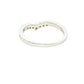 WishBone Shaped Diamond Set Wedding Band Gardiner Brothers