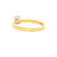Yellow Gold OVAL SHAPED DIAMOND SOLITAIRE RING - 0.45CTS Gardiner Brothers