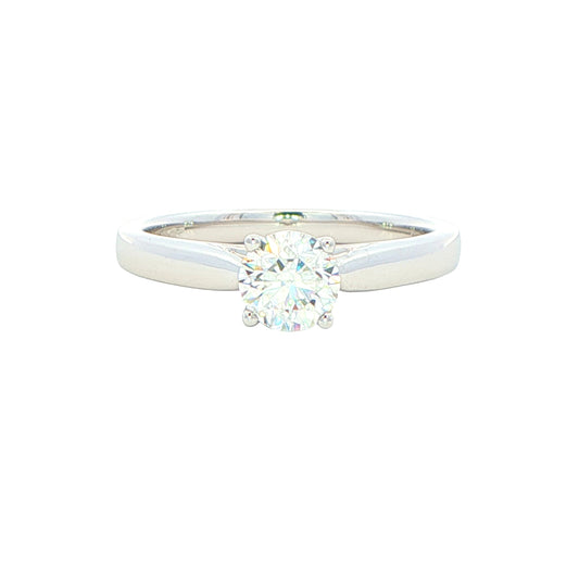 Round brilliant cut diamond solitaire ring - 0.60cts Gardiner Brothers