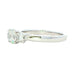Platinum Round Brilliant cut diamond 3 stone ring - 1.00cts Gardiner Brothers