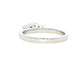 Round Brilliant cut diamond 3 stone ring - 0.60cts