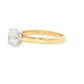 Yellow Gold Round brilliant cut diamond solitaire ring - 1.20cs Gardiner Brothers