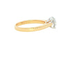 Yellow Gold Round brilliant cut diamond solitaire ring - 1.20cs Gardiner Brothers