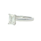 Emerald Cut Diamond Solitaire Ring - 1.21cts