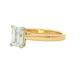 Emerald cut diamond solitaire ring - 1.20cts