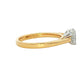Yellow Gold Oval Shaped Diamond 3 Stone Ring - 0.90cts Gardiner Brothers
