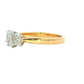 Yellow Gold Radiant Cut Diamond 3 Stone Ring - 0.90cts Gardiner Brothers