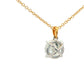 Lab Grown round brilliant cut diamond pendant - 2.29cts