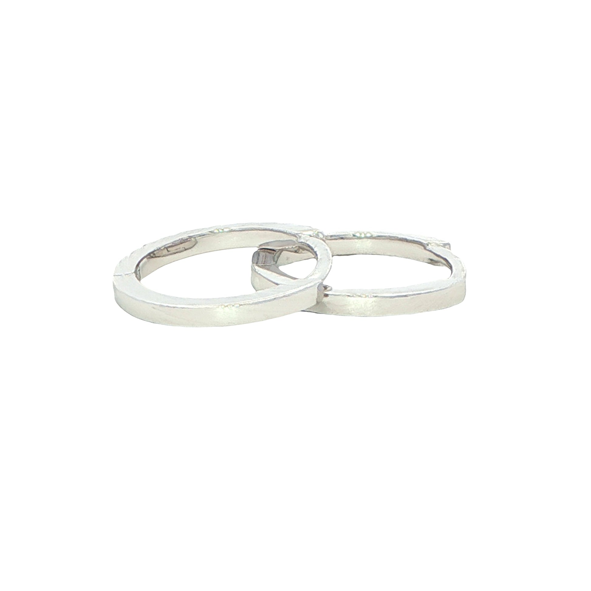 Round Brilliant Cut Diamond Hoop Earrings Gardiner Brothers