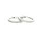 Round Brilliant Cut Diamond Hoop Earrings Gardiner Brothers