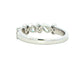 Pear and Round Brilliant Cut Diamond Eternity Ring - 0.48cts