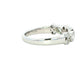 Pear and Round Brilliant Cut Diamond Eternity Ring - 0.48cts