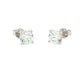 ROUND BRILLIANT CUT DIAMOND SOLITAIRE EARRINGS - 1.60cts