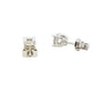 Round brilliant Cut Diamond Solitaire Earrings - 0.80cts Gardiner Brothers