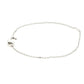 White gold single round brilliant cut diamond bracelet Gardiner Brothers