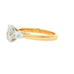 Lab grown Oval and Pear Shaped Diamond 3 Stone ring - 1.36cts Gardiner Brothers