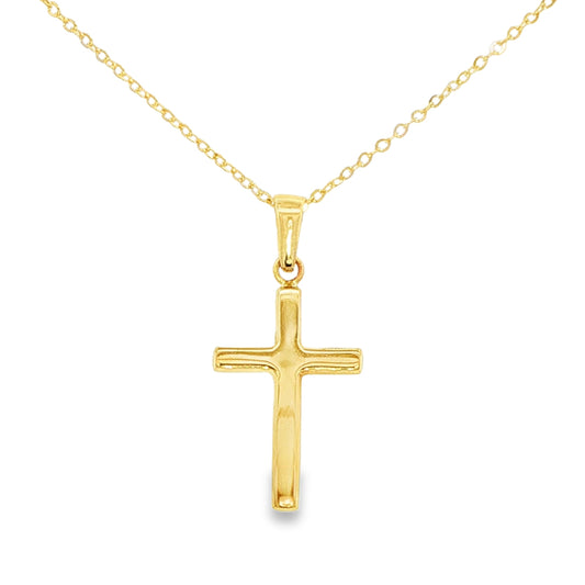 Yellow Gold Cross pendant
