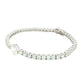 Lab Grown Oval and round brilliant cut diamond tennis bracelet - 8.00cts Gardiner Brothers